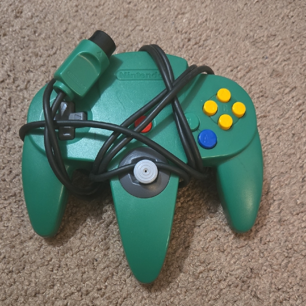 Nintendo Green and Yellow Controller